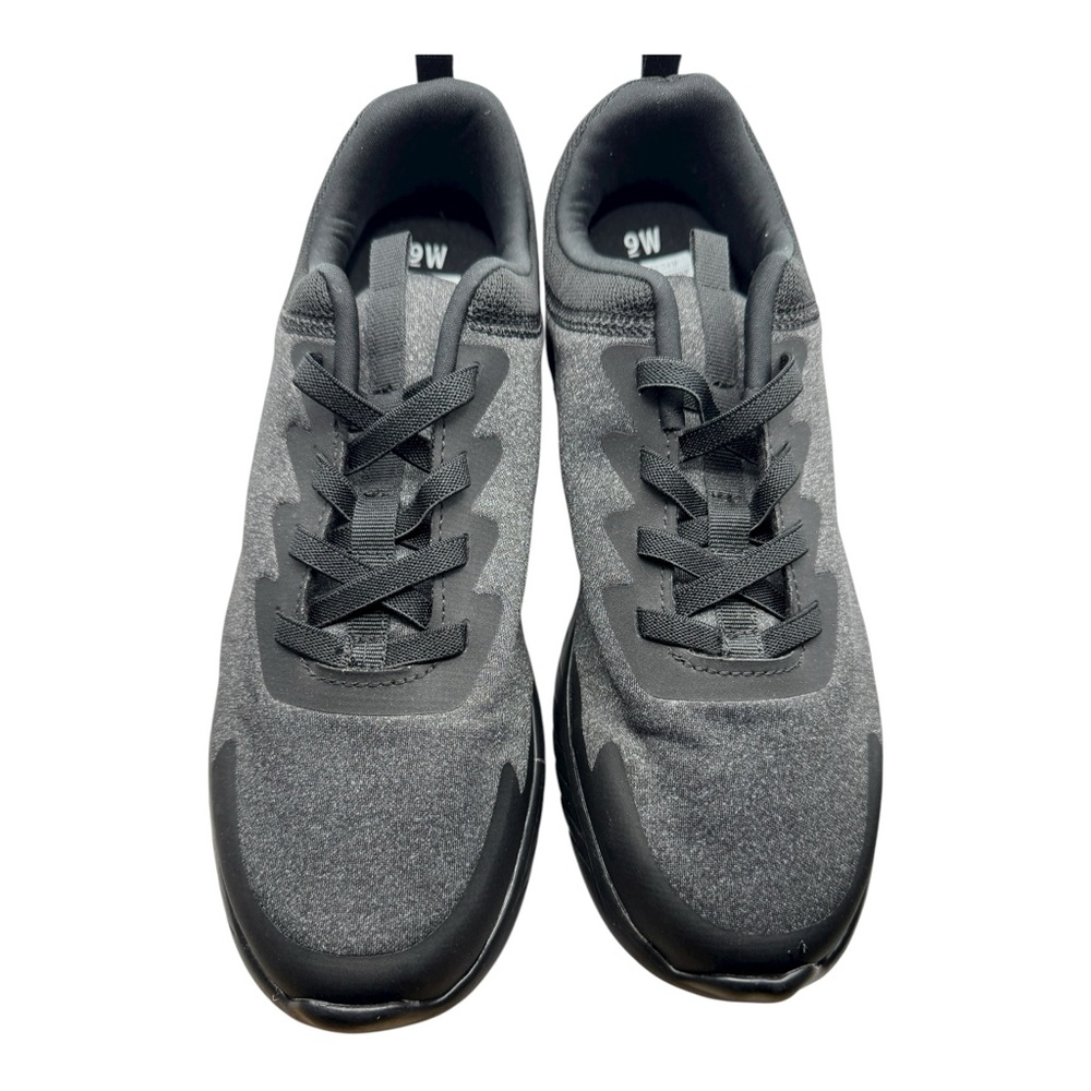 Athletic Works Men’s‎ Wide Fit Memory Foam Walking Shoes Black Size 9W